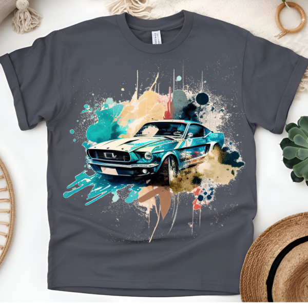 Turquoise Mustang