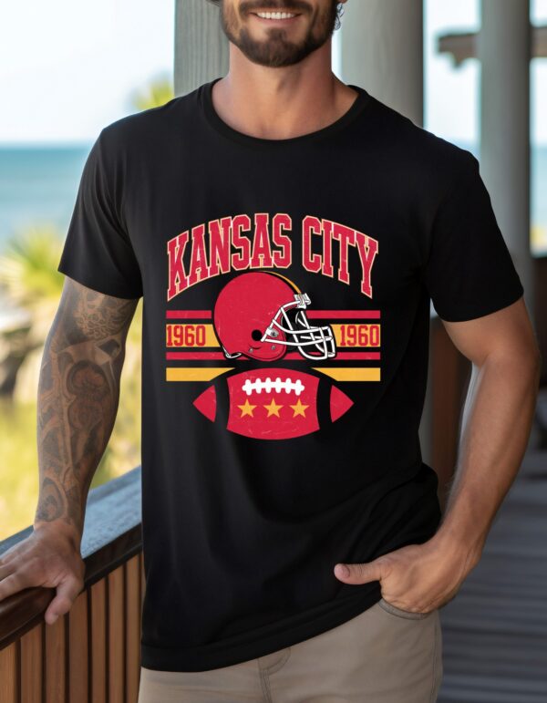Kansas City Red Football and helmet