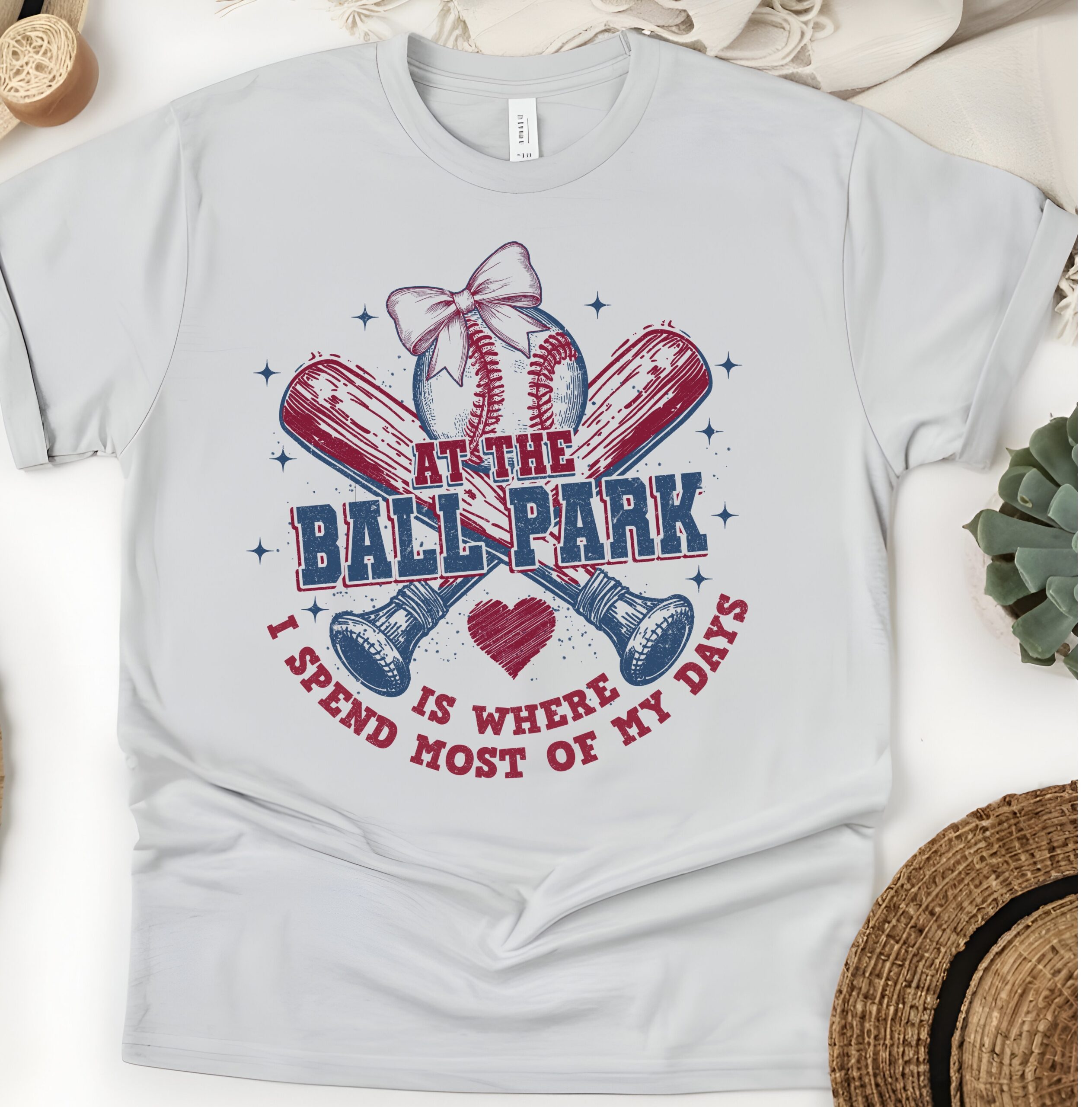 At The Ball Park I Spend Most Of My Days